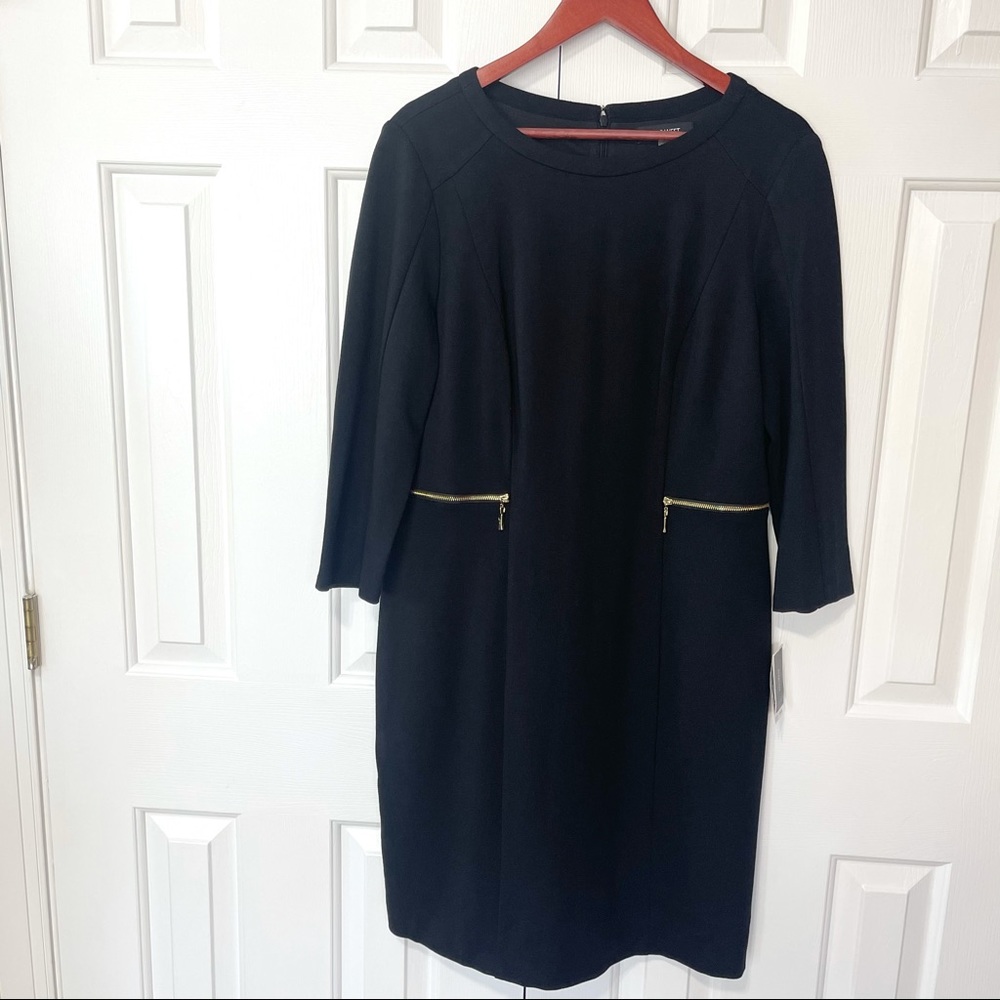 NWT Nine West Luxe Beauty Black Dress